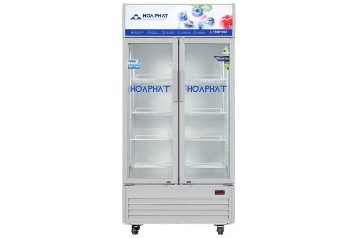 Tủ mát trưng bày Hòa Phát Inverter 526 lít HSR D8526